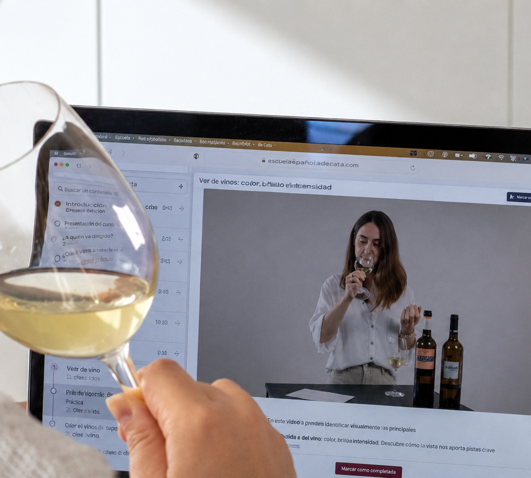 Iniciación sensorial al mundo del vino